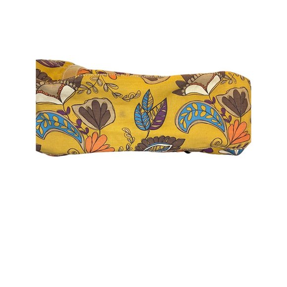 Fossil Long Live Vintage Boho Floral Canvas Weekend Duffel Bag - Picture 10 of 16